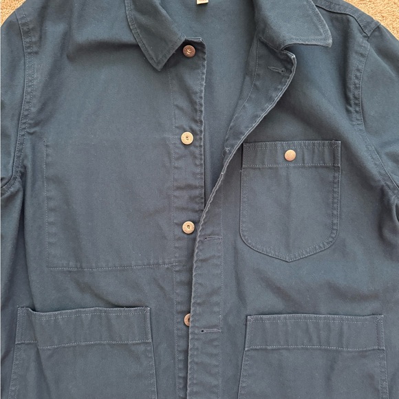 Wallace and Barnes Men's Blue Shirt Jacket